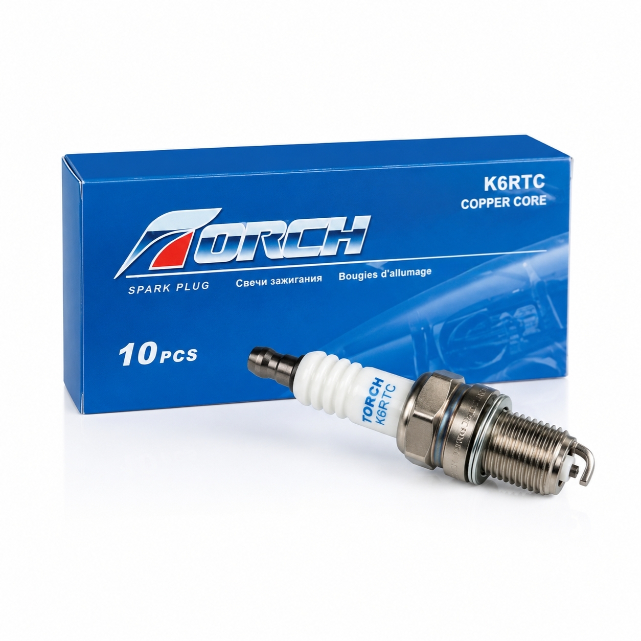 شمع تورچ تک پلاتین K6RTC (بسته یک عددی)
