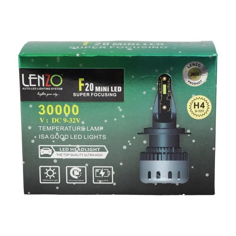 هدلایت لنزو مدل F20 - F44 | لامپ LED چراغ خودرو